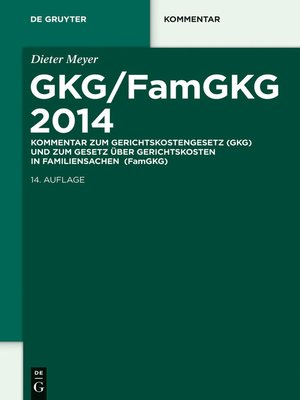 cover image of GKG/FamGKG 2014